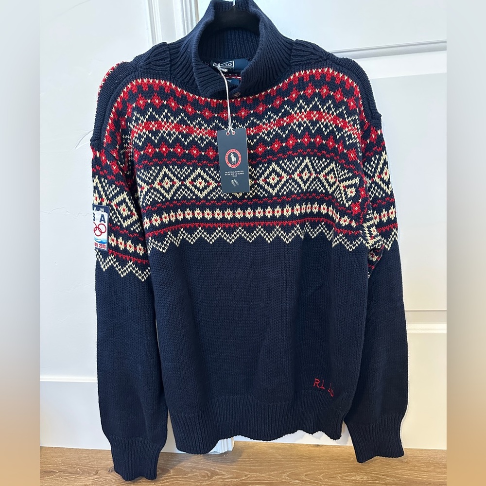 Men’s Official Olympic Ralph Lauren Sweater